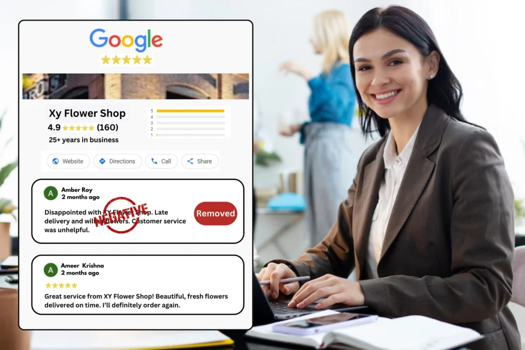 negative glassdoor review removal