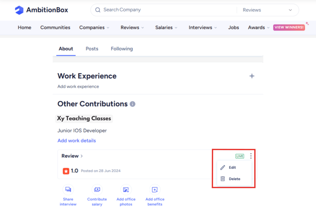 Comprehensive Guide to AmbitionBox Review Management and Removal for 2025